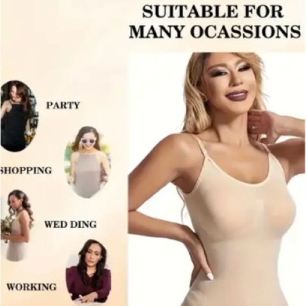 Bodysuit for Women Tummy Control Shapewear Seamless Sculpting Thong Body Shaper